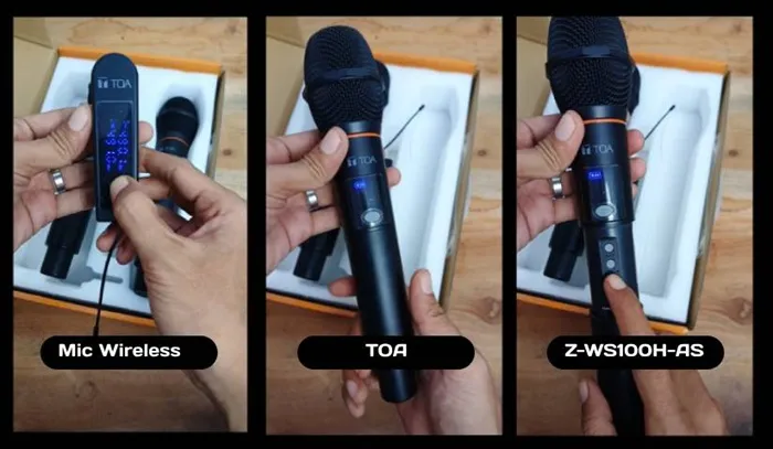 Z-WS100H-AS dari TOA: Mikrofon Nirkabel Profesional dengan Suara Jernih dan Penggunaan Mudah