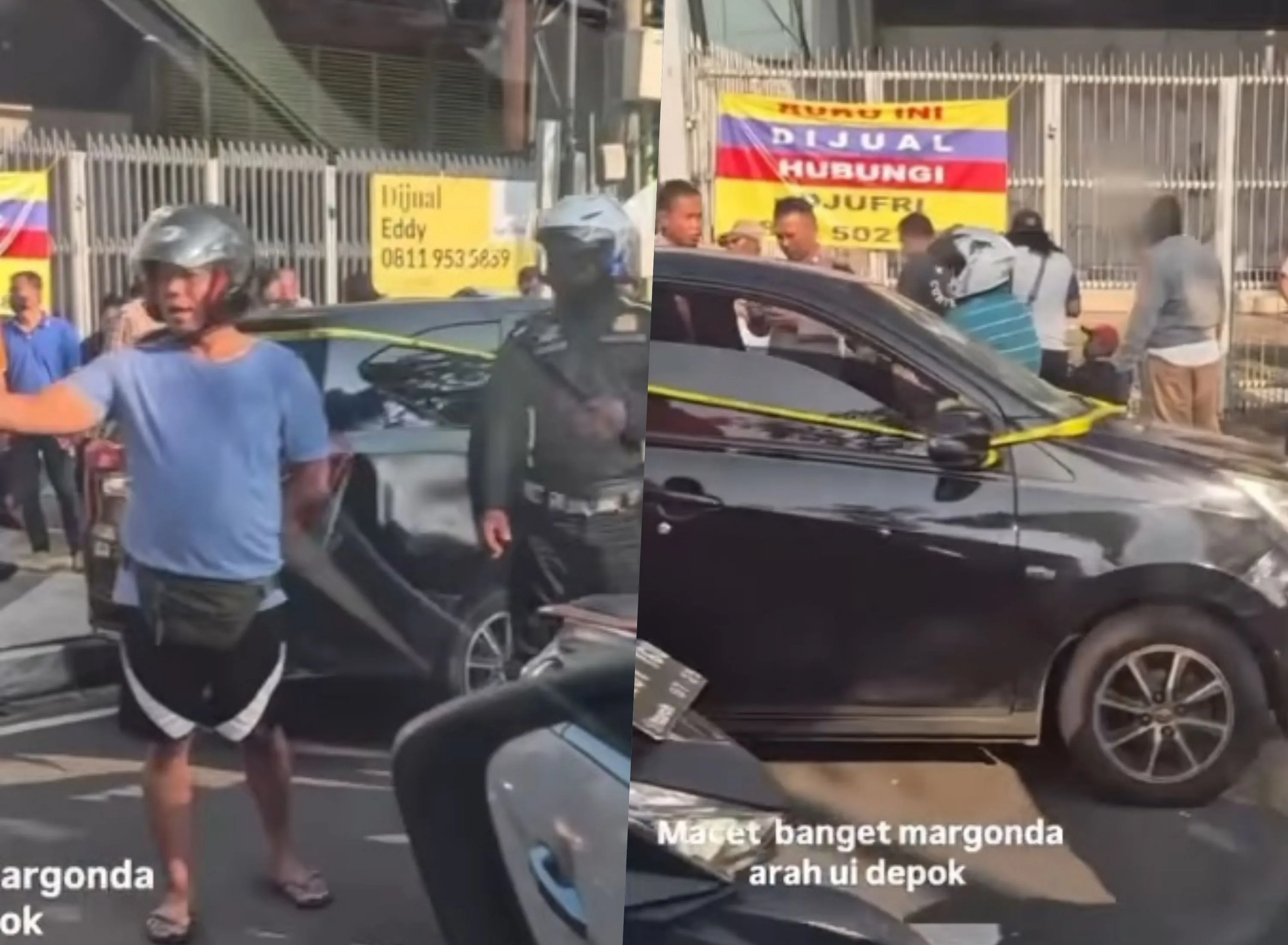 Viral Mobil Parkir Lama di Margonda Depok, Dicek Ternyata Sopirnya Tewas