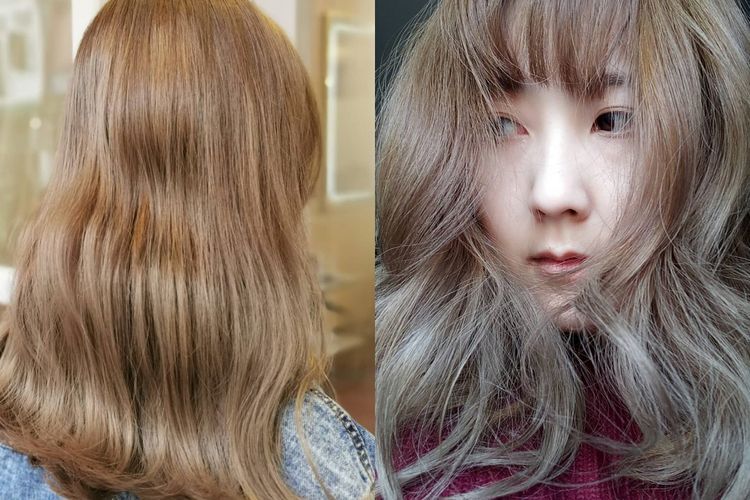 Milk Tea Kini Jadi Tren Warna Rambut di Asia