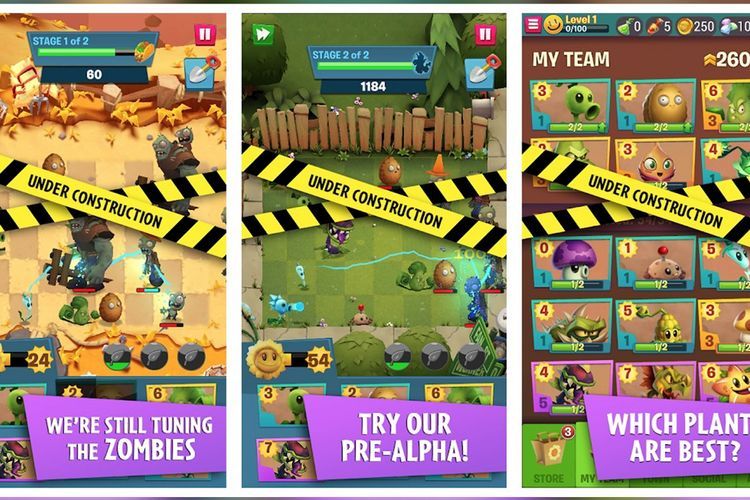 Game Plants vs. Zombies 3 Masuki Tahap Pre-Alpha Untuk Android