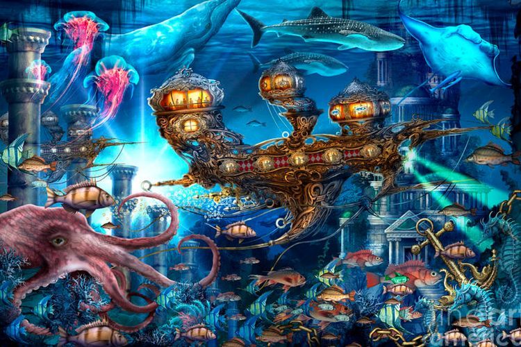 Kota Atlantis Pertama Kali Diceritakan Oleh Ilmuwan Yunani