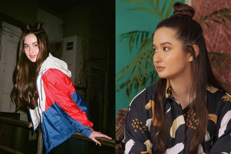 Intip Yuk Guys, Gaya Rambut Bun Ala Stephanie  Poetri