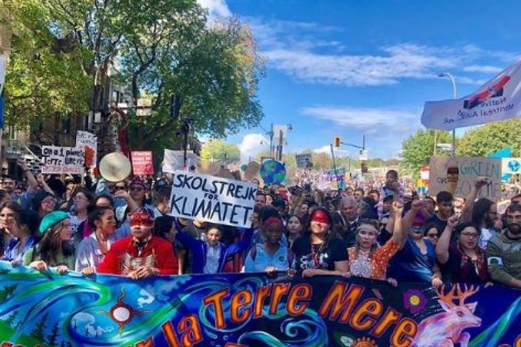 Greta Thunberg Memimpin Demo Perubahan Iklim di Montreal 