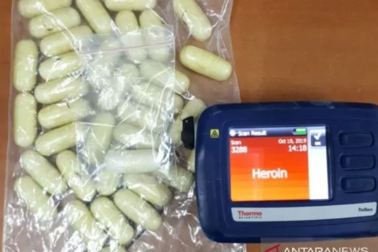 Polisi Gagalkan Penyelundupan Heroin dengan Modus Dimasukkan ke Anus