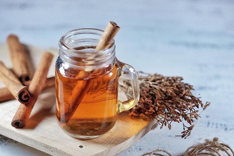 Minuman Pereda Batuk, Teh Herbal Kayu Manis