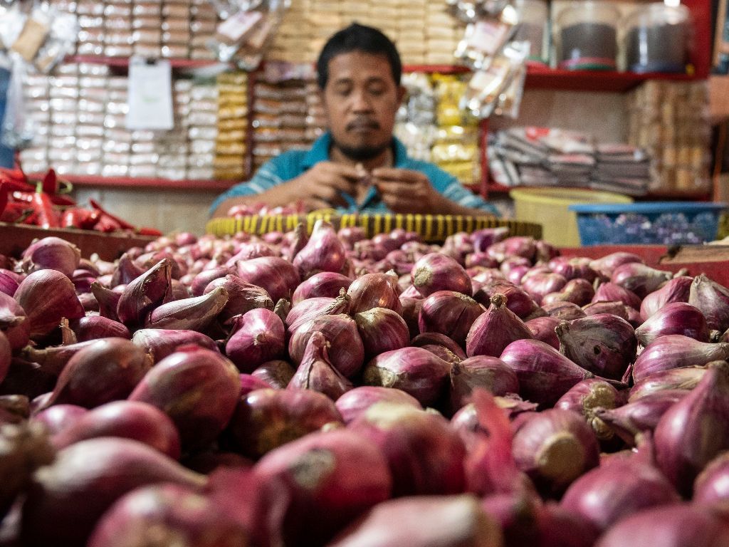 Harga Pangan Hari Ini, Harga Bawang Merah Jadi Rp50.640 Per Kg