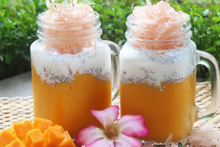 Minuman Diet-Friendly, Smoothies Mango Chia Seed yang Bisa Kamu Coba!