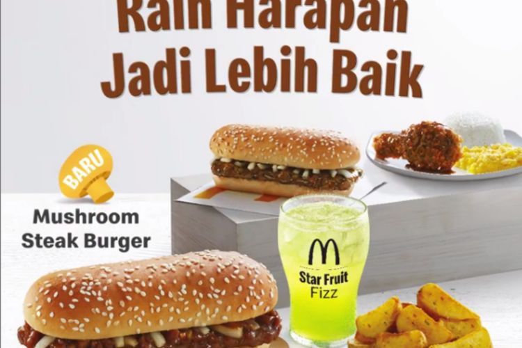 Mushroom Steak Burger Jadi Menu Baru McDonalds di 2020, Sudah Coba?