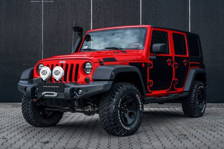 Tampilan Gahar Pada Jeep Wrangler Rubicon Hasil dari Carlex Design