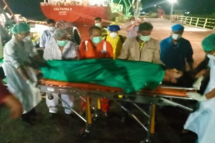 Jenazah WN Korsel Dievakuasi ke Perairan Pangkalan Susu Langkat