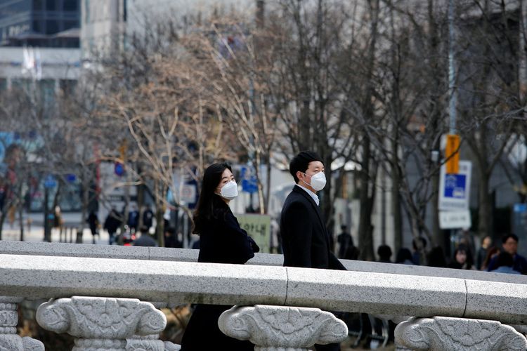 FOTO: Potret Seoul yang Kini di Bawah Bayang-bayang Corona