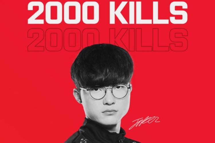 Cetak Rekor, Faker Jadi Pemain LCK Pertama yang Miliki 2.000 Kill!