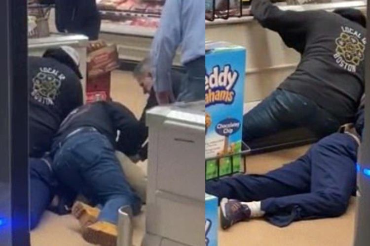 Ludahi Makanan di Supermarket, Pria Ini Berakhir Digebuki Pengunjung Lainnya