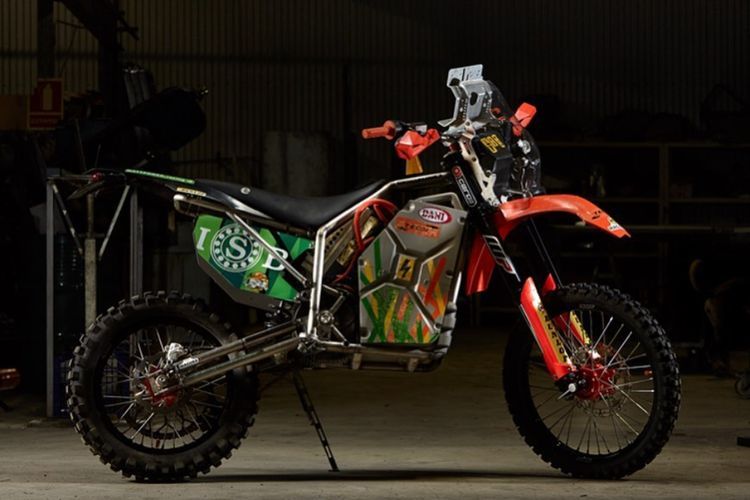Wattpower Racing Rombak Motor Listrik Menjadi Motor Trail, Ikut Rally Dakar Tahun Depan