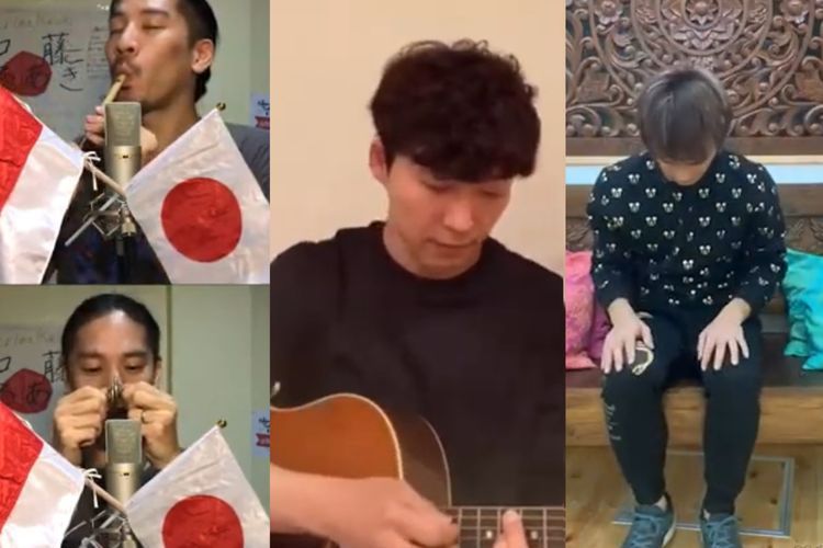 Musisi Jepang dan Penari Indonesia Ini Serukan 'Ayo Menari di Rumah'