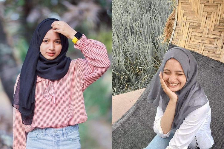 Inspirasi Hijab ala Sanwanee Esor, Gadis Cantik Asal Thailand