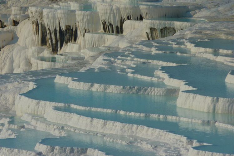 Situs Alam Pamukkale, Pemandian Benteng Kapas di Turki