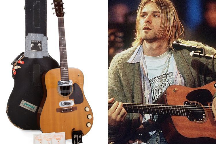 Gitar Akustik Kurt Cobain Dilelang, Diprediksi Terjual Rp14,8 Miliar