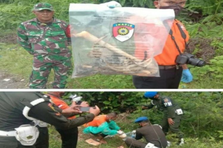 Polres Tapteng Kini Tangani Kasus Tengkorak yang Ditemukan di Tepi Jalan Kawasan Pandan