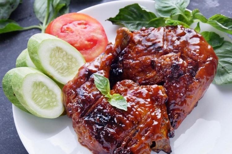 Resep Dada Ayam Panggang Kecap