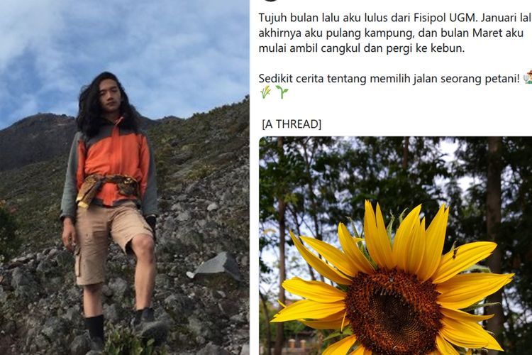Ingin Cari Sumber Penghidupan Halal & Berkah, Alumni Fisipol UGM Banting Setir Jadi Petani