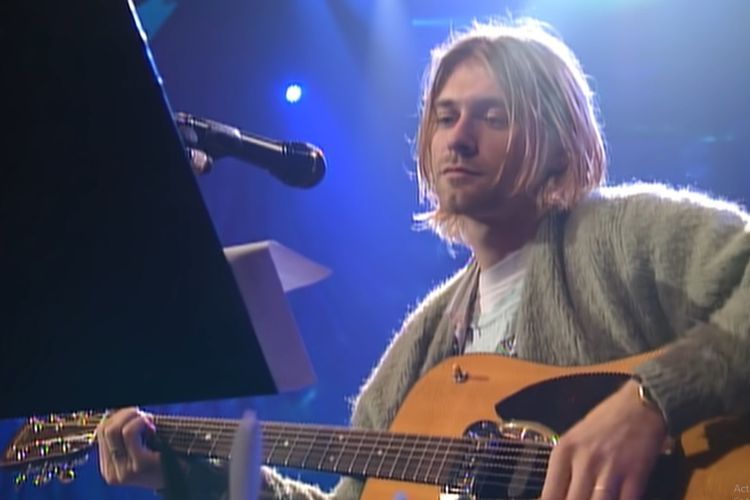 Laku Rp85 Miliar, Berikut Kenangan Kurt Cobain Bersama Gitarnya saat di MTV Unplugged 