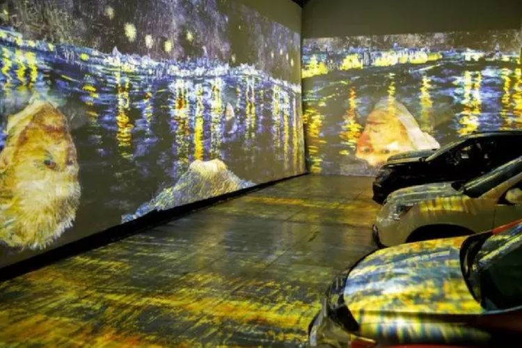 Karya Seni Van Gogh Bisa Dilihat dari Dalam Mobil di Museum Toronto