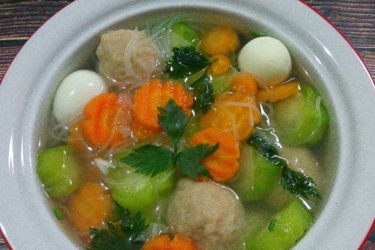 Mom, Ini Resep Sop Bakso Gambas untuk Menu MPASI Bayi