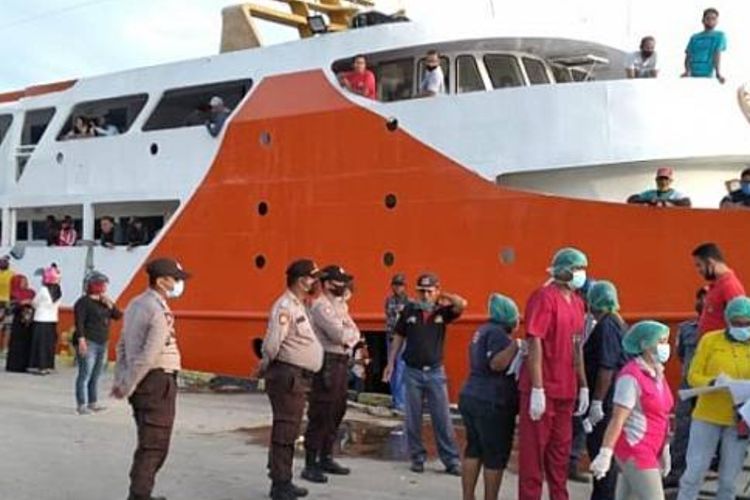 6 Penumpang Kapal di Jayapura Terciduk Palsukan Surat Bebas Covid-19