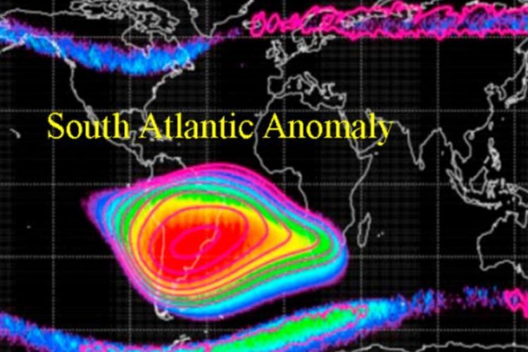 South Atlantic Anomaly, Kawasan Misterius Segitiga Bermuda di Angkasa 