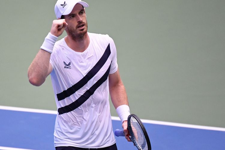 FOTO: Andy Murray Mengalahkan Yoshihito Nishioka di Tennis AS Terbuka