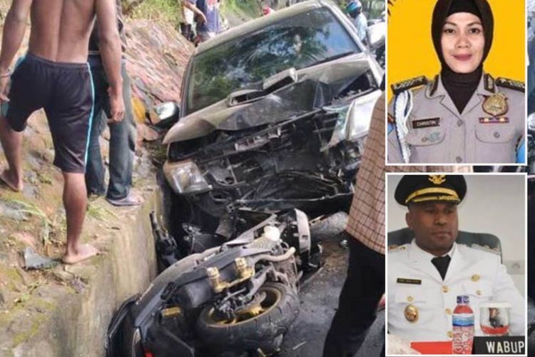 Terungkap Wabub Yalimo Mabuk Berat, Tabrak Bripka Christin Batfeny Hingga Tewas di Papua