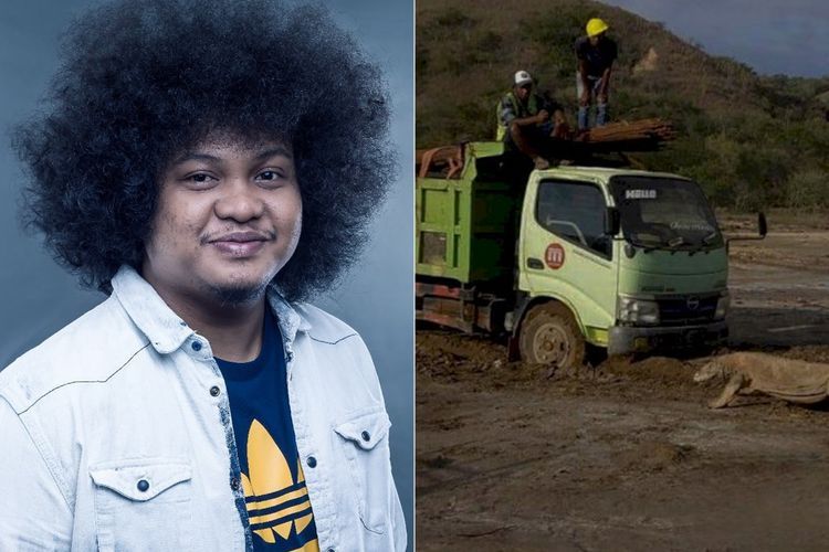 Pakai Kostum Superman, Babe Cabita Siap 'Selamatkan' Pulau Komodo