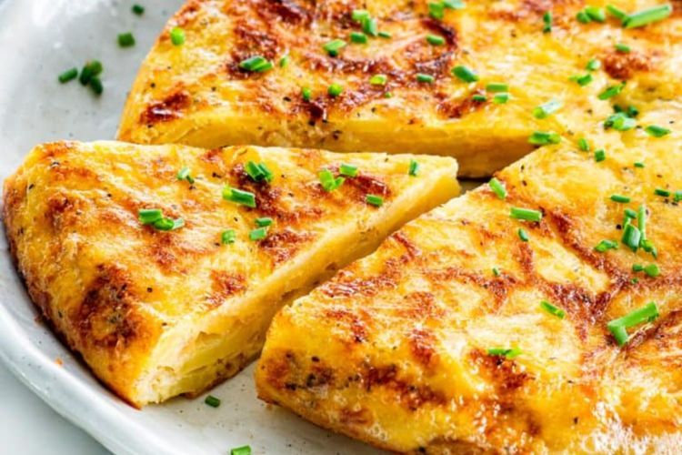  Resep Tortilla, Telur Dadar Spanyol dengan Campuran Kentang