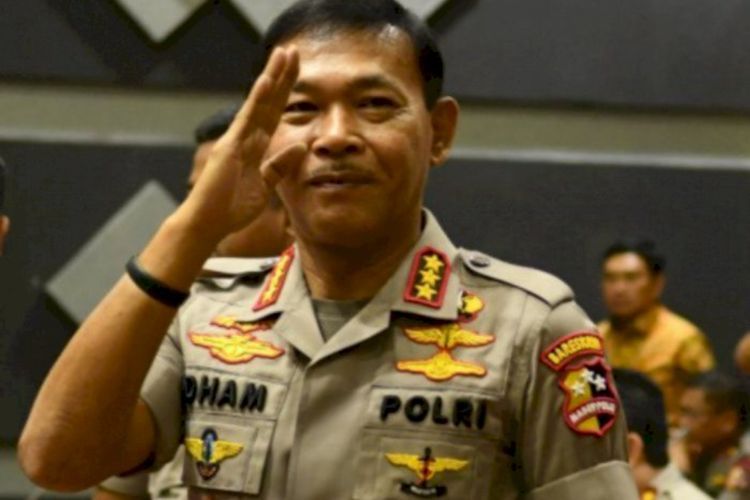 Jelang Pensiun, Jenderal Idham Azis Rotasi Jabatan 600 Lebih Anggota Polri