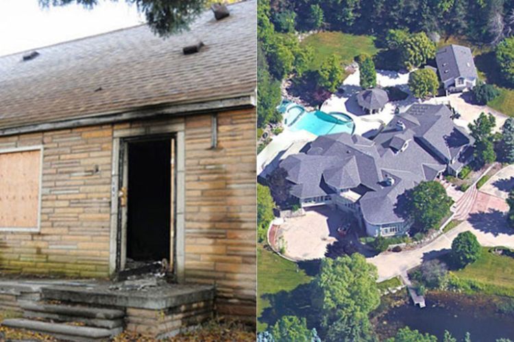 Inilah Perbedaan 5 Rumah Seleb Sebelum dan Sesudah Terkenal, Rumah Eminem Mengejutkan!