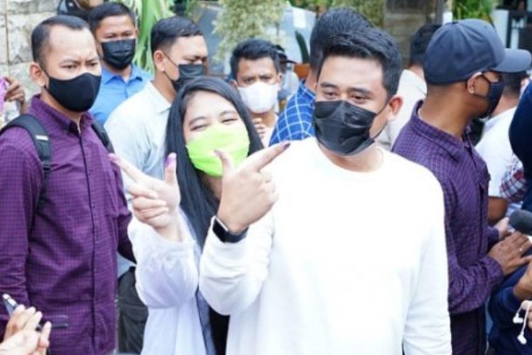 Siap Coblos, Bobby Ingin Masyarakat Terima Programnya, Kahiyang Malu-malu