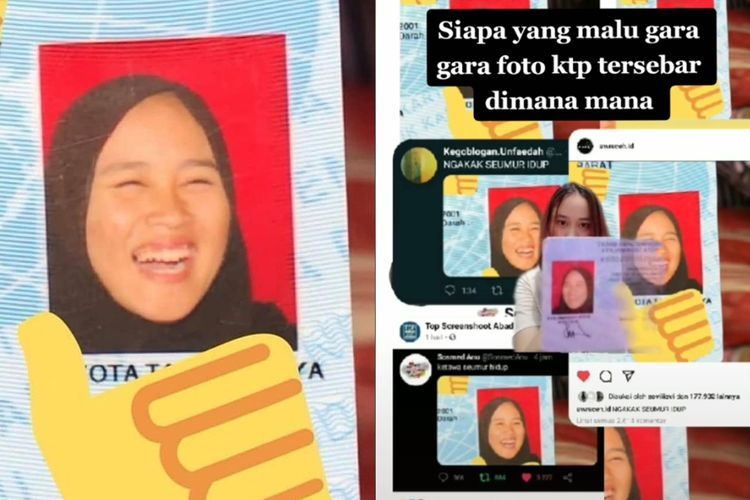 Ternyata Cewek Cantik ini Dibalik Foto KTP Tertawa Ngakak yang Viral, Beri Klarifikasi