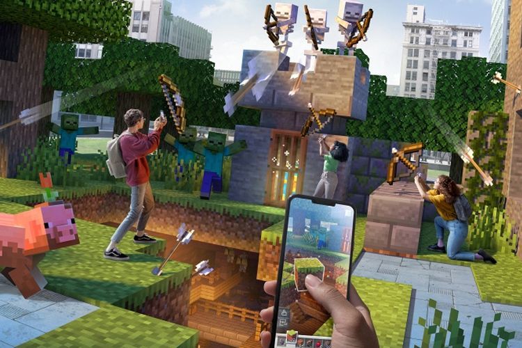 Baru 1 Tahun, Game AR Minecraft Earth Bakal Ditutup Mojang Juni 2021!