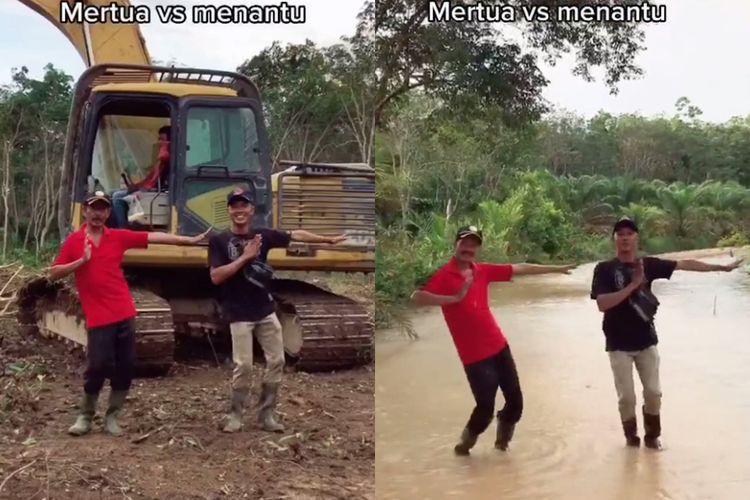 Tingkah Kocak Mertua dan Menantu Ini Bikin Ngakak, Netizen: Gini Baru Keluarga Sejahtera