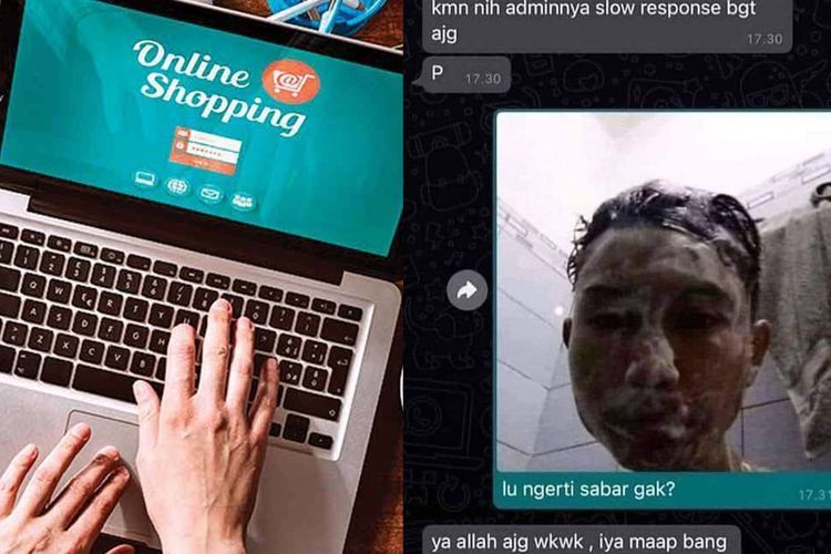 Dimarahi Konsumen Gegara Slow Respon, Begini Balasan Admin Olshop yang Bikin Ngakak