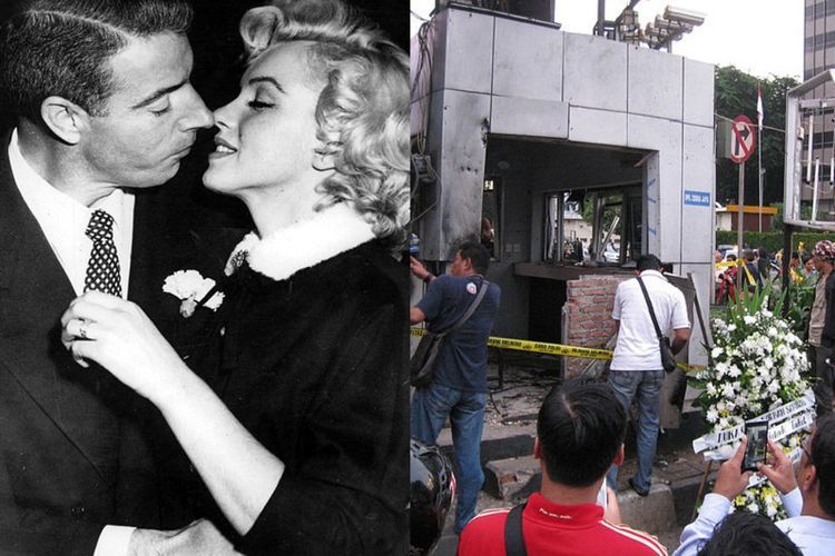 Peristiwa 14 Januari: Pernikahan Kedua Marilyn Monroe dan Teror Bom Sarinah
