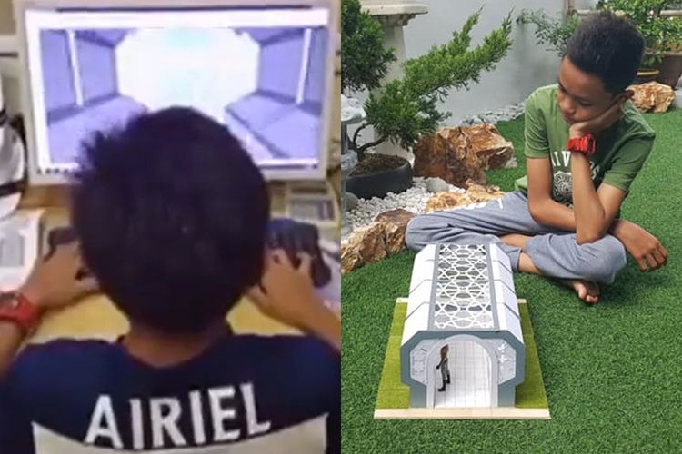 Punya Bakat Luar Biasa, Siswa SMP Berusia 13 Tahun Ini Disebut 'Arsitek Muda'