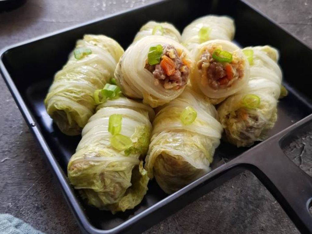 Resep Sawi Gulung, Cara Baru Nikmati Olahan Sayur