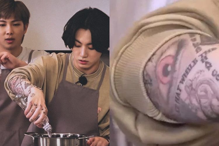 Fans Kaget Tangan Jungkook BTS Penuh Tato, Alasan Kenapa Selalu Pakai Baju Lengan Panjang