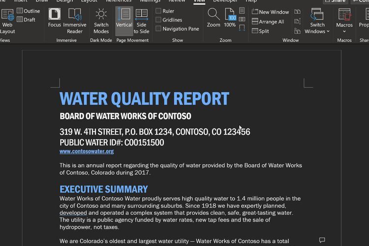 Microsoft Perbarui Fitur Dark Mode di Aplikasi Word, Bisa Hitamkan Isi Dokumen!