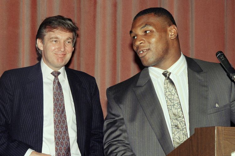 Tak Lagi Jadi Presiden, Ternyata Donald Trump Dulunya Pernah Jadi 'Bawahan' Mike Tyson
