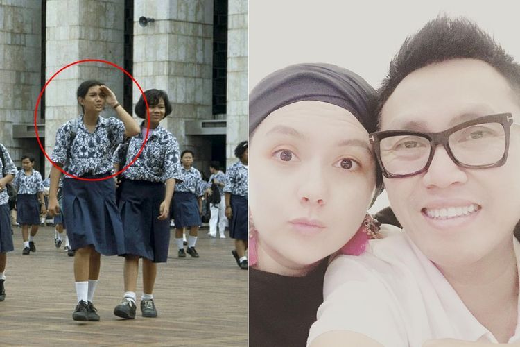 Eko Patrio Kagumi Foto Viral Siswi Cantik Tahun 1993, Ternyata Kini Malah Jadi Istrinya