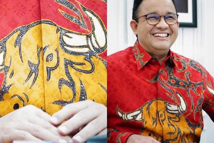 Hadiri Perayaan Cap Go Meh, Baju Batik Banteng Merah Milik Anies Baswedan Jadi Sorotan