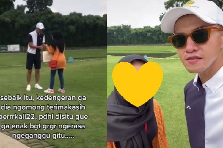 Cewek Ini Nekat Masuk Lapangan Golf Khusus Demi Bisa Ketemu Herjunot Ali, Endingnya Manis